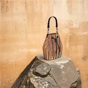 FZ AFRICAN PRINT DESIGNER BUCKET BAG