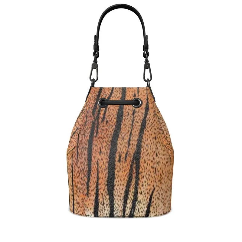 FZ AFRICAN PRINT DESIGNER BUCKET BAG