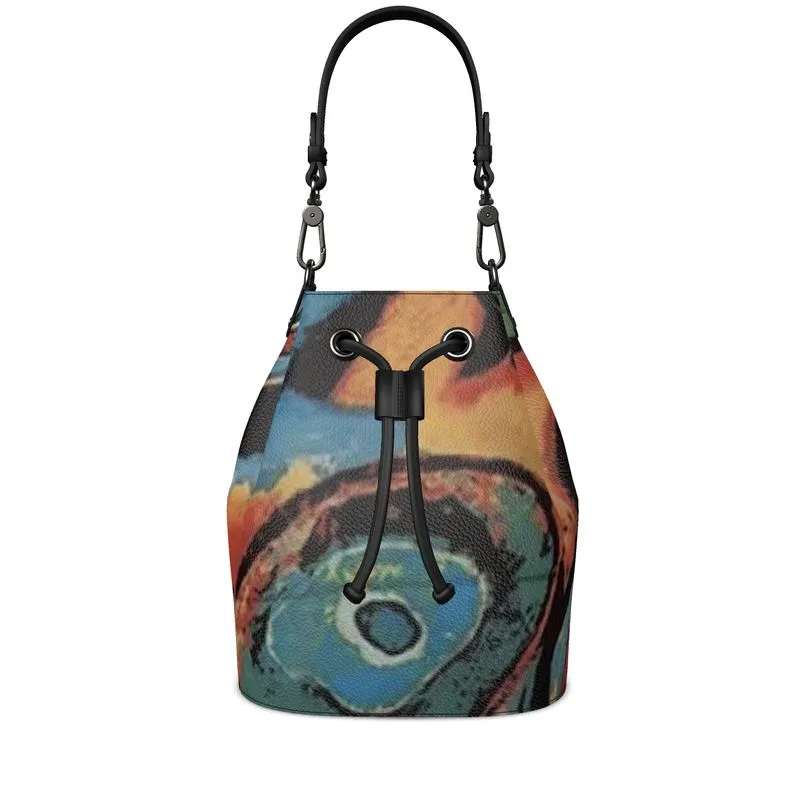 FZ DESIGNER AFRICAN PRINT BUCKET BAG