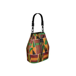 FZ DESIGNER AFRICAN PRINT BUCKET BAG