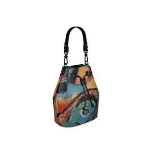 FZ DESIGNER AFRICAN PRINT BUCKET BAG