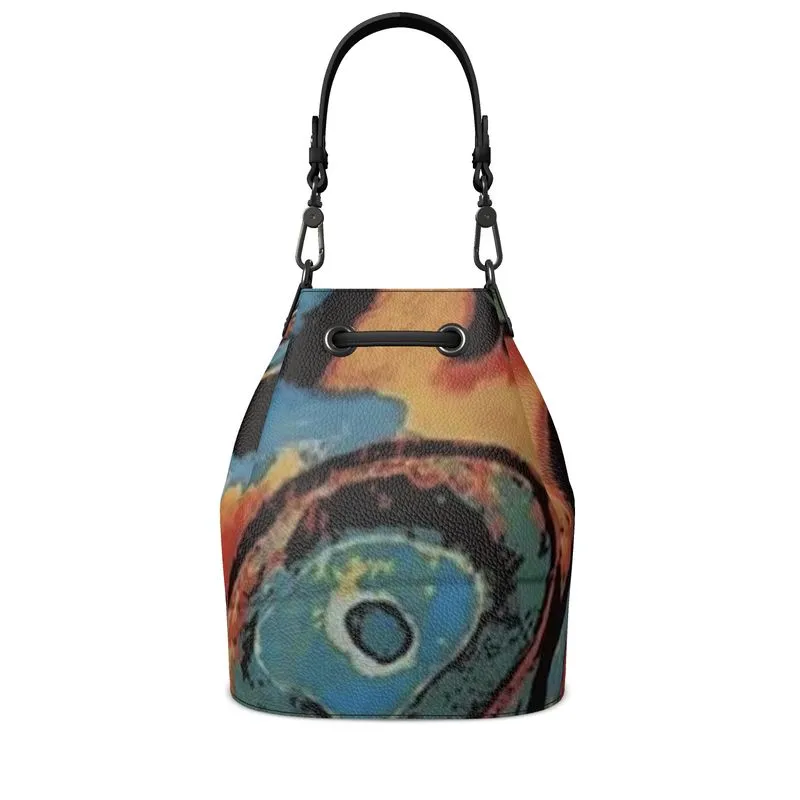 FZ DESIGNER AFRICAN PRINT BUCKET BAG