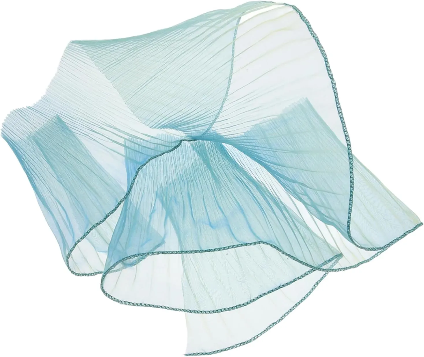 Gadpiparty Gradient Organza Ruffle Fabric Handmade Dress Material for Decoration Lightweight Crafting and Sewing Projects for Weddings Parties and Floral Arrangements