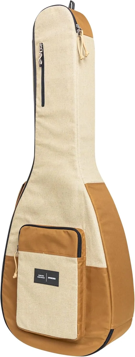 Gator Someone Somewhere Core Series Dreadnought Gig Bag - Malt