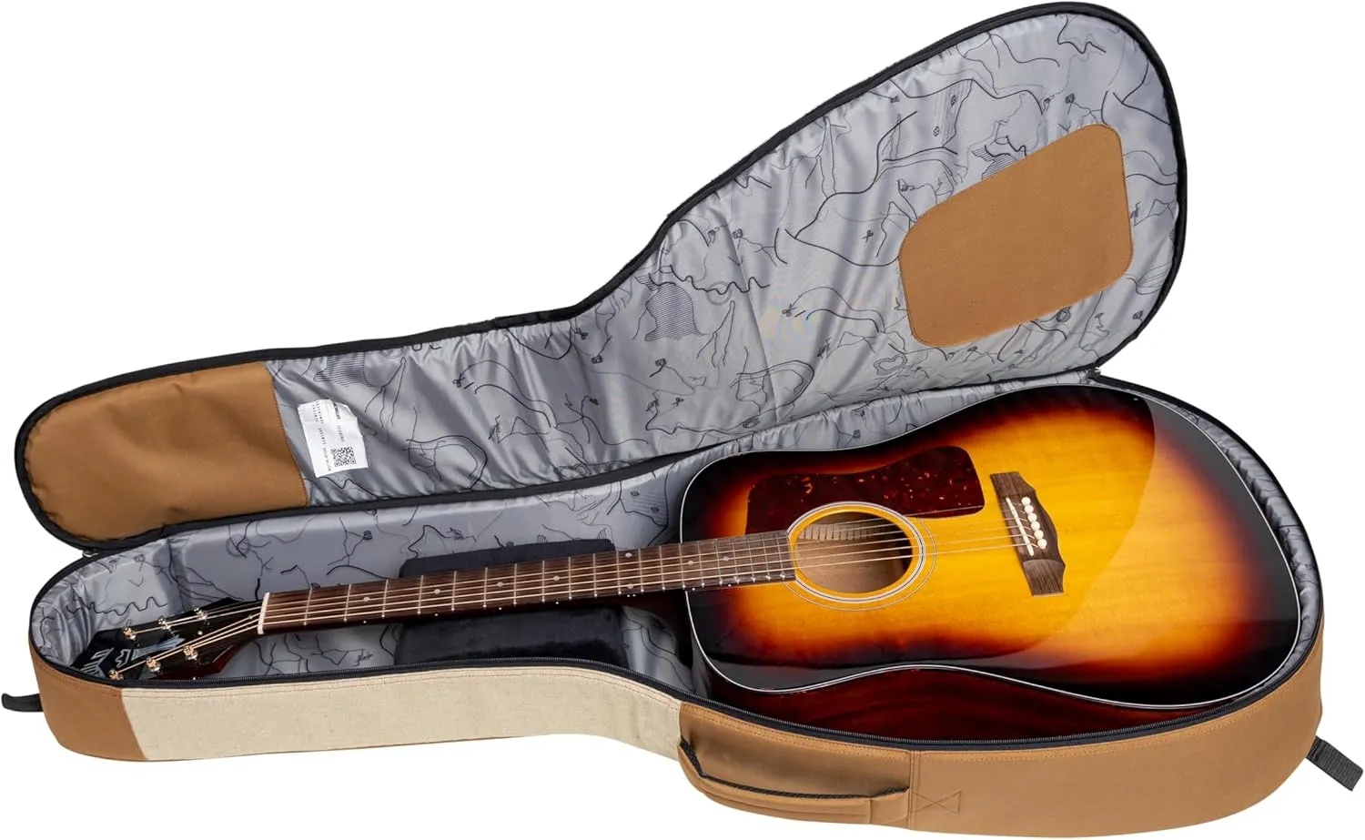 Gator Someone Somewhere Core Series Dreadnought Gig Bag - Malt
