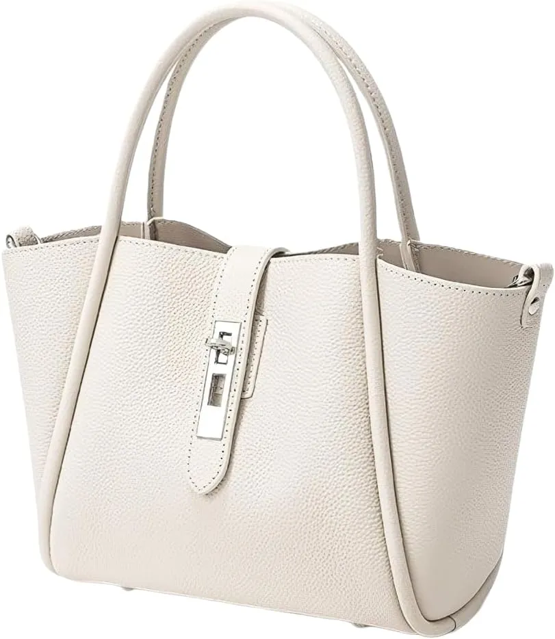 Genuine Leather Shoulder Bags Fashion Top-Handle Satchel Tote Handbags Crossbody Purse for Ladies