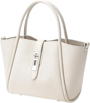 Genuine Leather Shoulder Bags Fashion Top-Handle Satchel Tote Handbags Crossbody Purse for Ladies