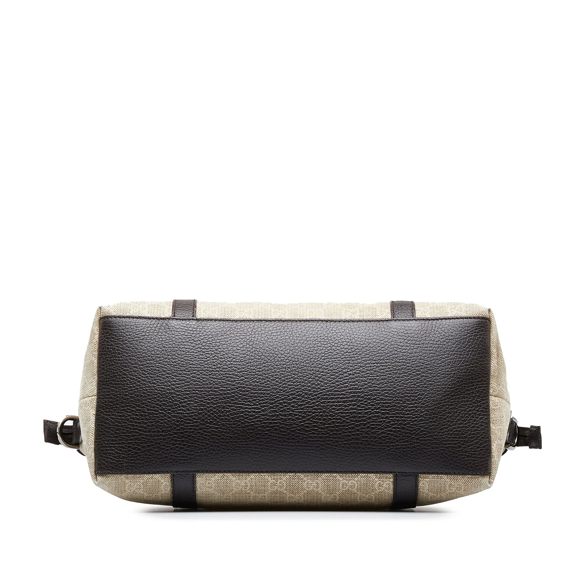 GG Canvas Charm Dome Satchel