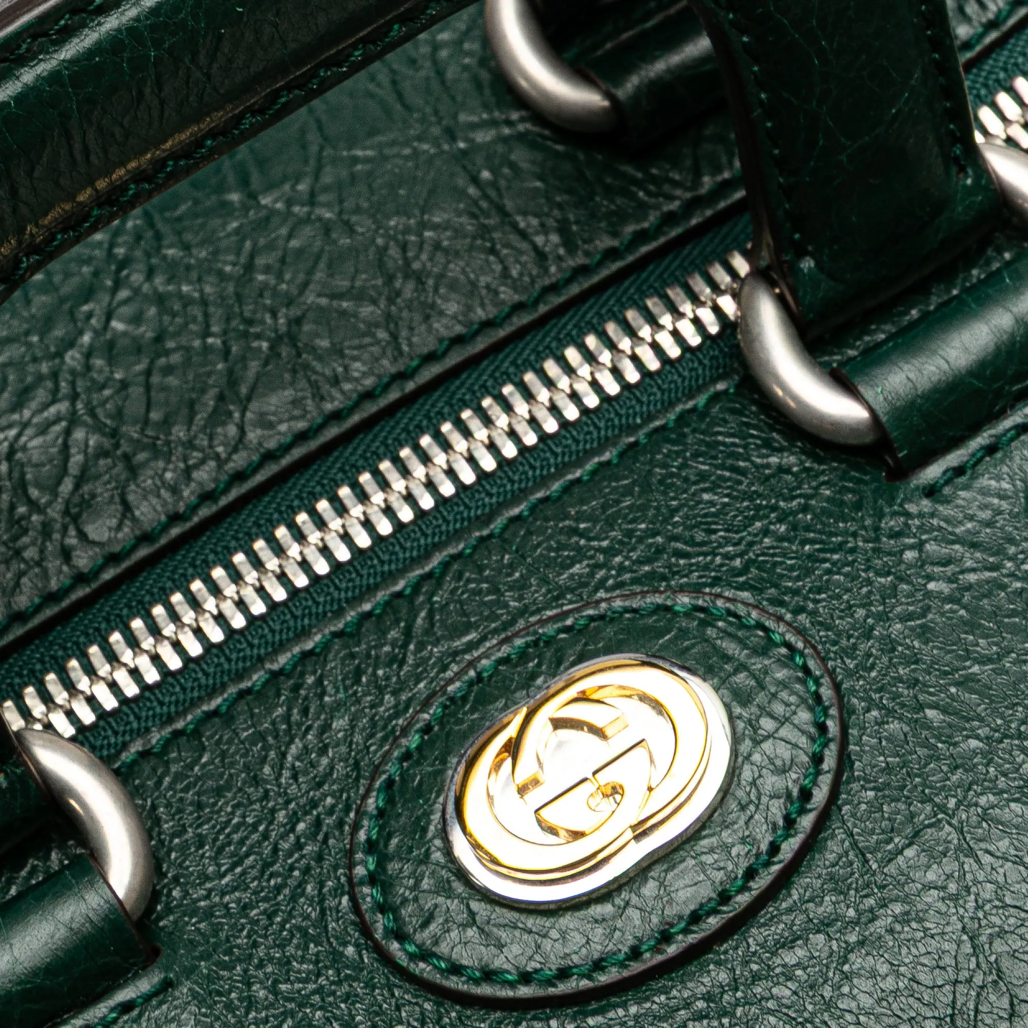 GG Leather Morpheus Satchel