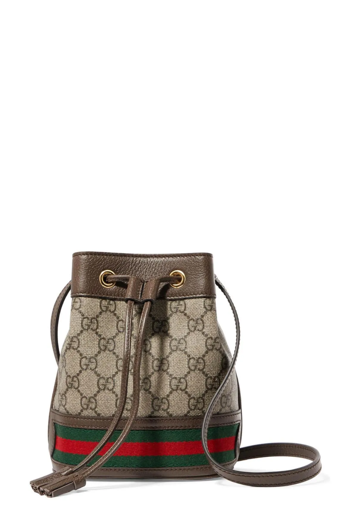 GG Supreme Mini Ophidia Bucket Bag