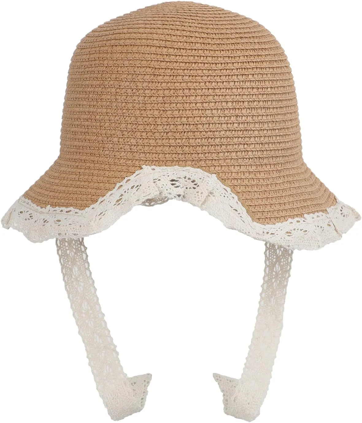 Girls Summer Straw Hat with Cross Body Bag Lovely Princess Buckst Hat Mini Purse Set Baby Girl Beach Sun Cap for Kids