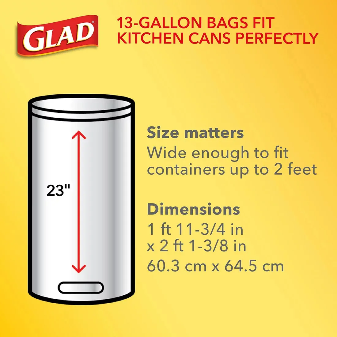 Glad ct. Drawstring Wholesale deals Trash Bags, Trusted reviews 150 Plastic Tall 13-Gal. Kitchen White -