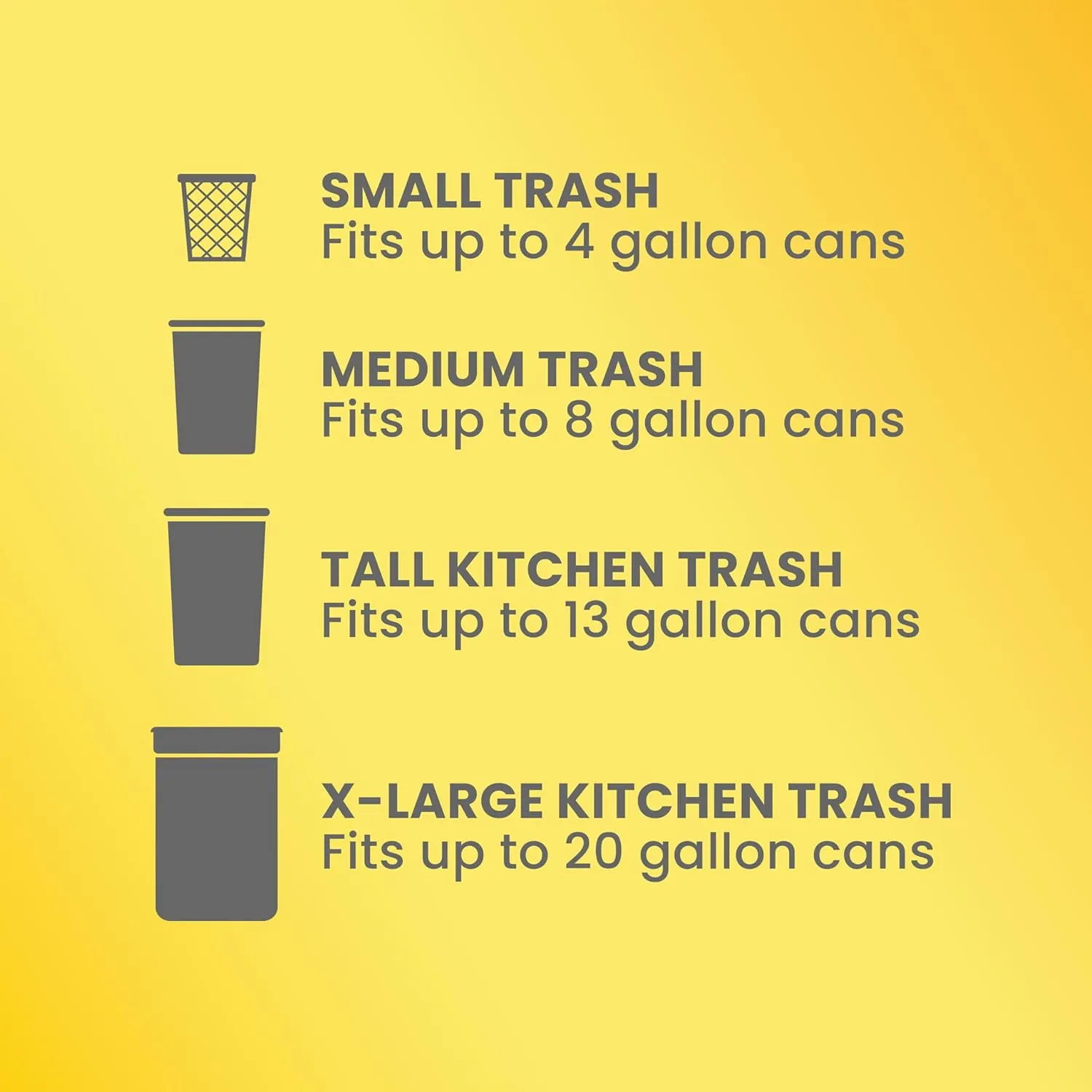 Glad ForceFlex Tall Kitchen Trash Bags, 13 Gal, Pine-Sol Original, 110 Ct (Package May Vary)