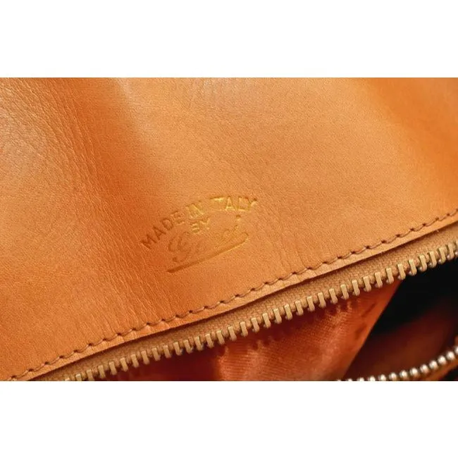 Gucci 1955 Horsebit Yellow Leather Bucket Bag W  Belted Gold GG Top