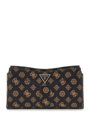 Guess Bandoulière Dorys Satchel Mocha Logo PM952112