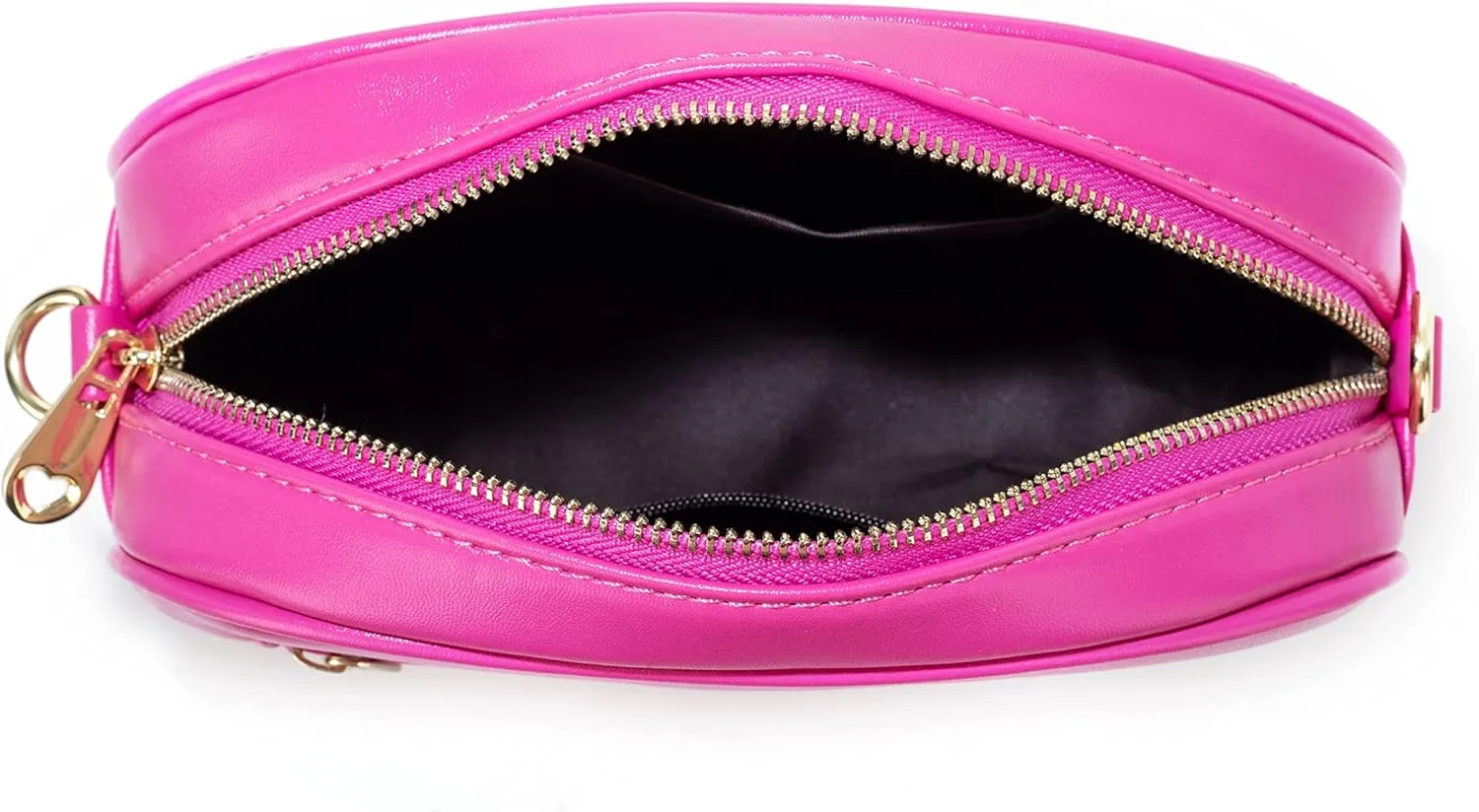 Hanbella Cross body Clutch Purses for Women & Teens - Cute Small Quilted Leather Shoulder Bag with Gold Chain for Girls