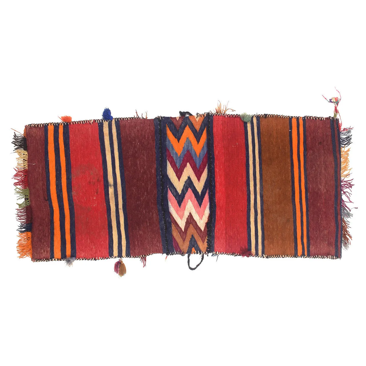 Hand Knotted Afghan Saddle Bags Elegance in Tradition