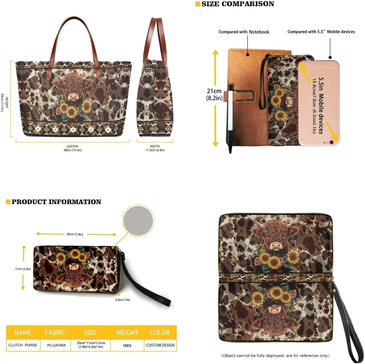 Handbags with Wallet Set for Women,Large Tote Bag Handbag and Purse Set,Top Handle Satchel Purse for Travel