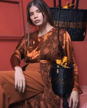 Handmade KUPRUM Bucket Bag