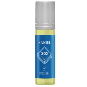 Haniel Pheromone Cologne for Men Roll-On - Aquatic Fresh Cologne,Perfumes de Feromonas para Hombres, Compact Sage & Sea Water Scent, Discreet Confidence for Travel