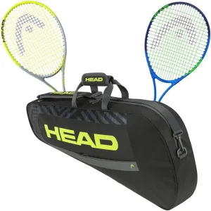 Head Nano Titanium Tour Pro   Ti. Conquest Tennis Racquet Doubles Bundle w a Head Base Tennis Racquet Bag