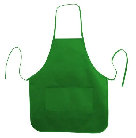 Heather Round Bottom Twill Apron