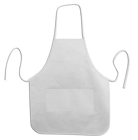 Heather Round Bottom Twill Apron
