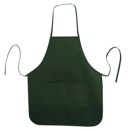 Heather Round Bottom Twill Apron