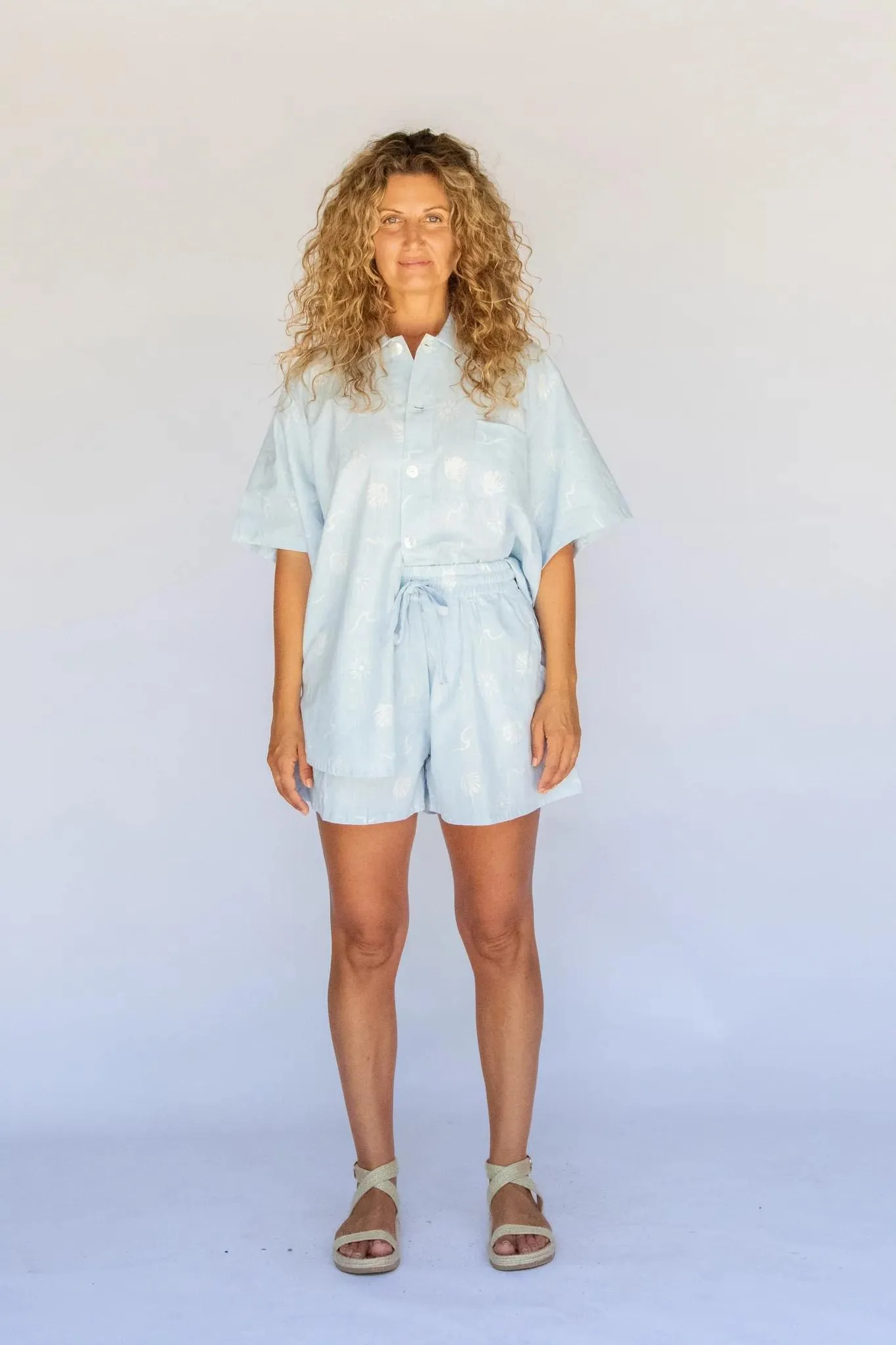 Hobo & Hatch - Mila Shirt - Sky Coast