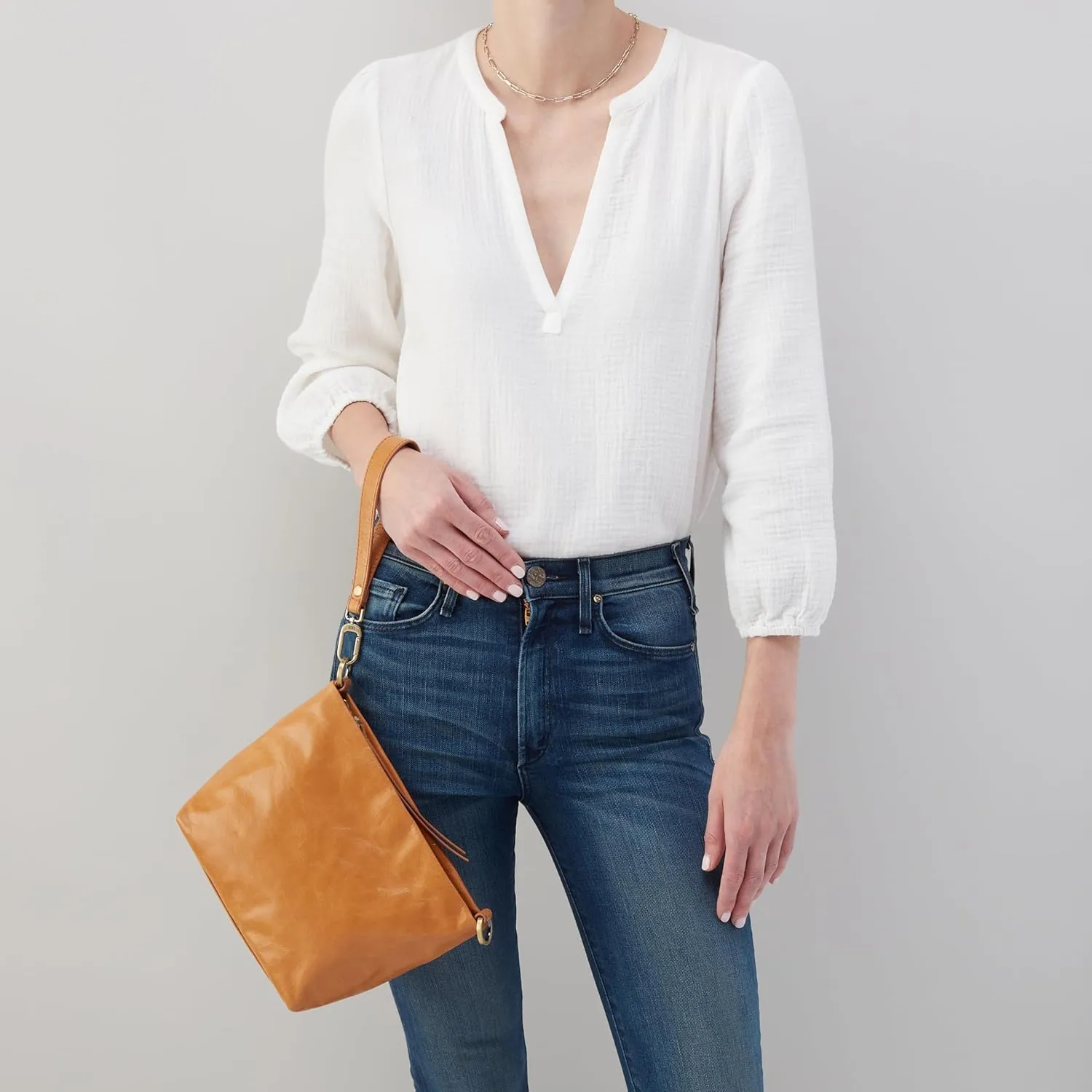 HOBO Ashe Leather Crossbody Bag for Women