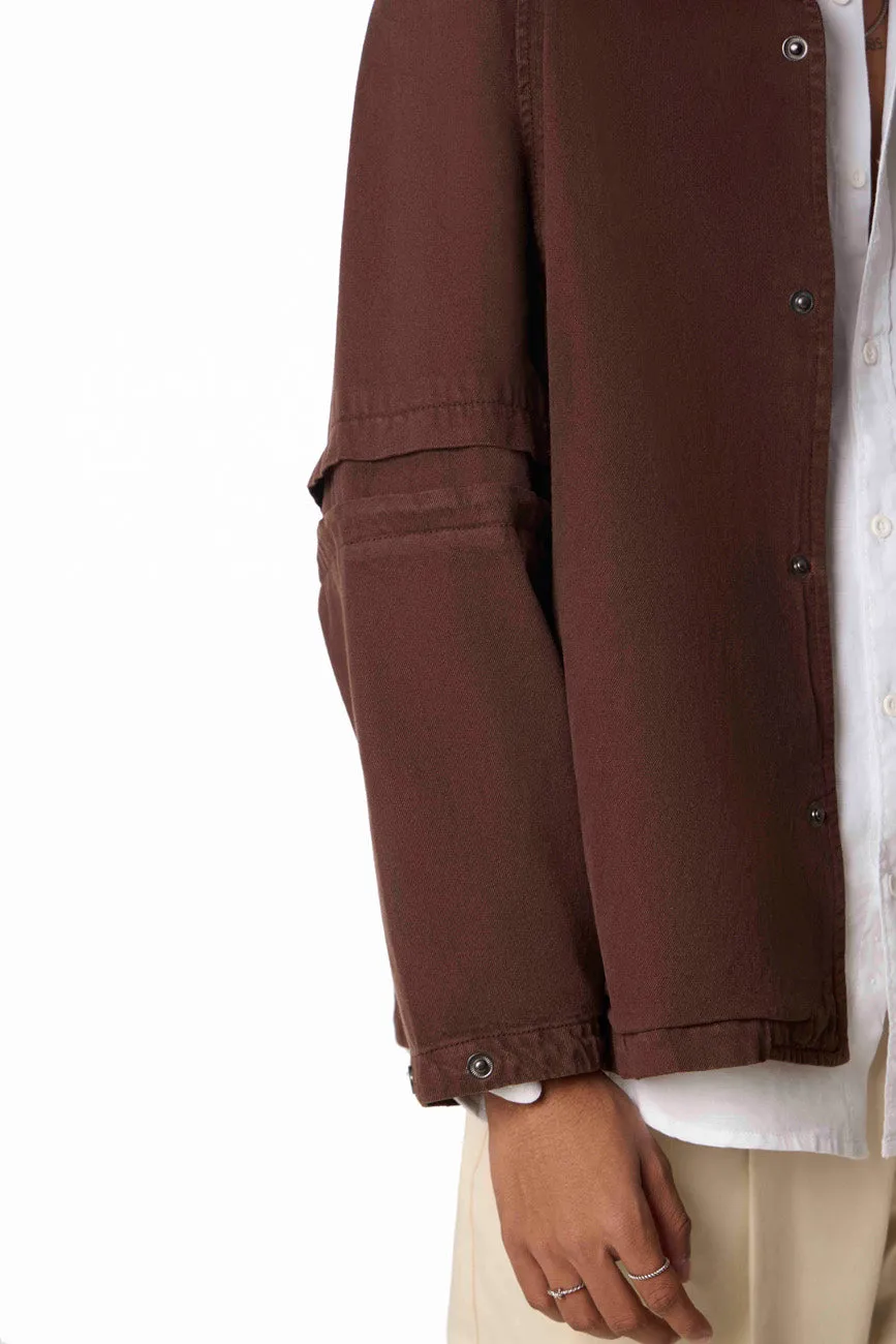 Hobo Shacket // Brown