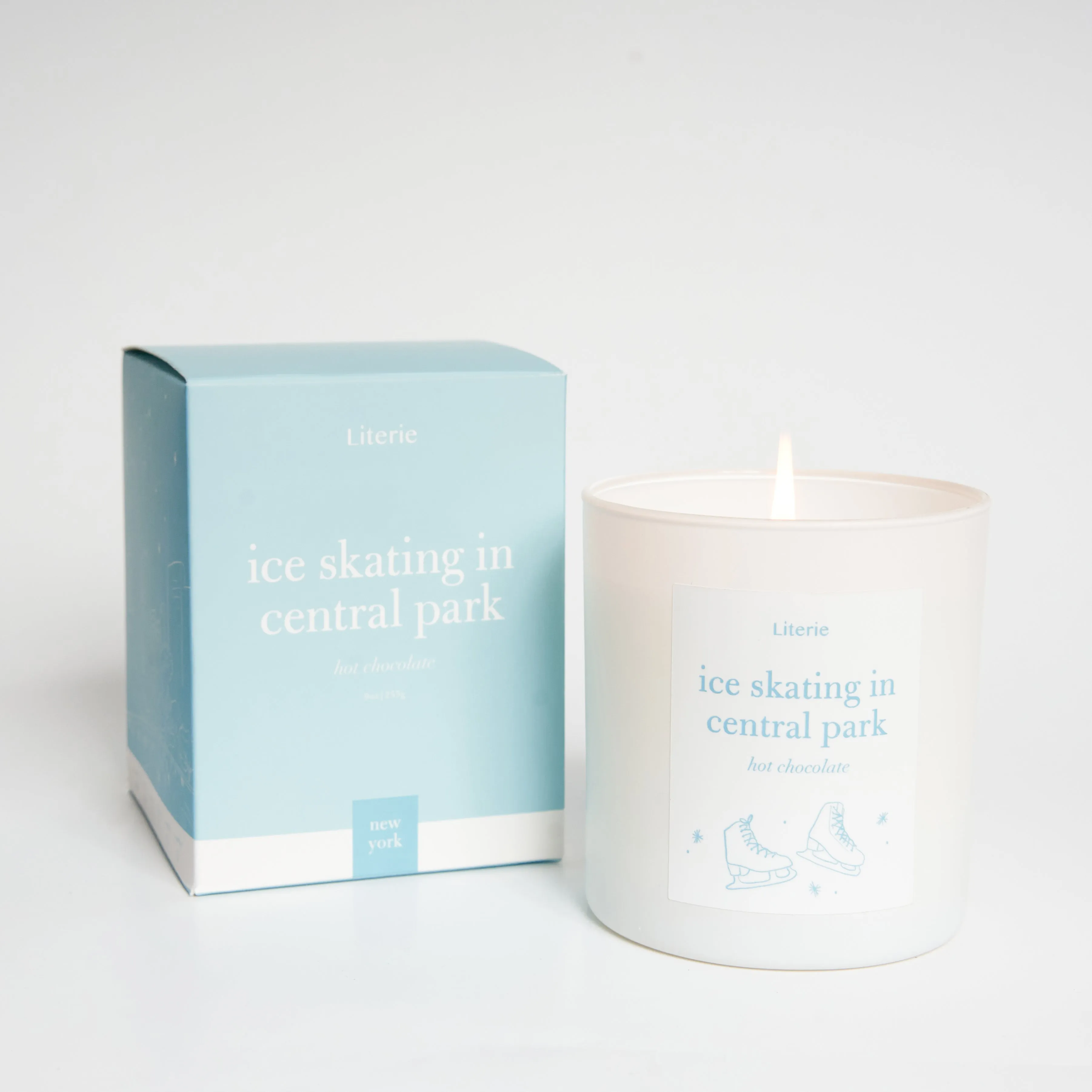 Ice Skating in Central Park Literie Candles