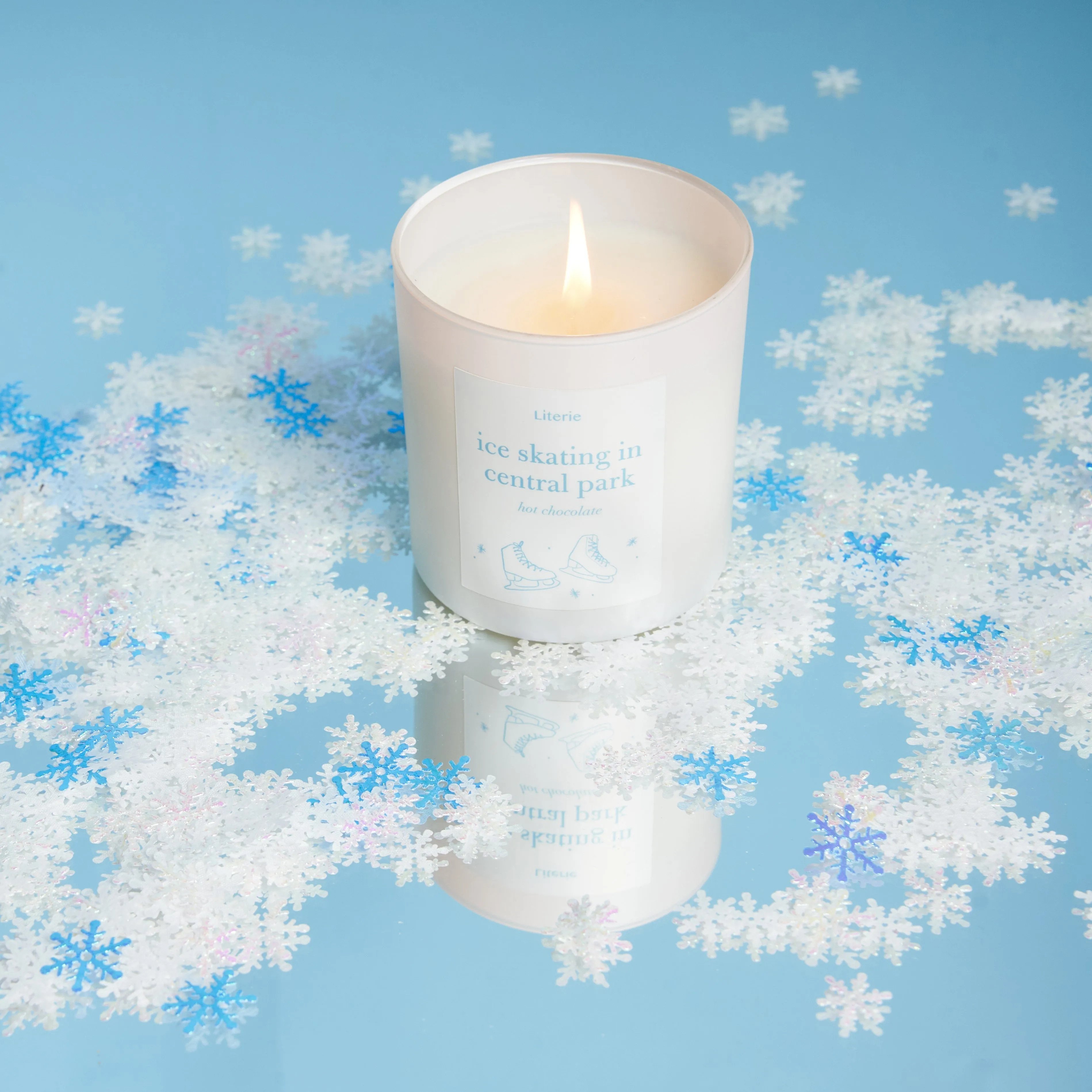 Ice Skating in Central Park Literie Candles