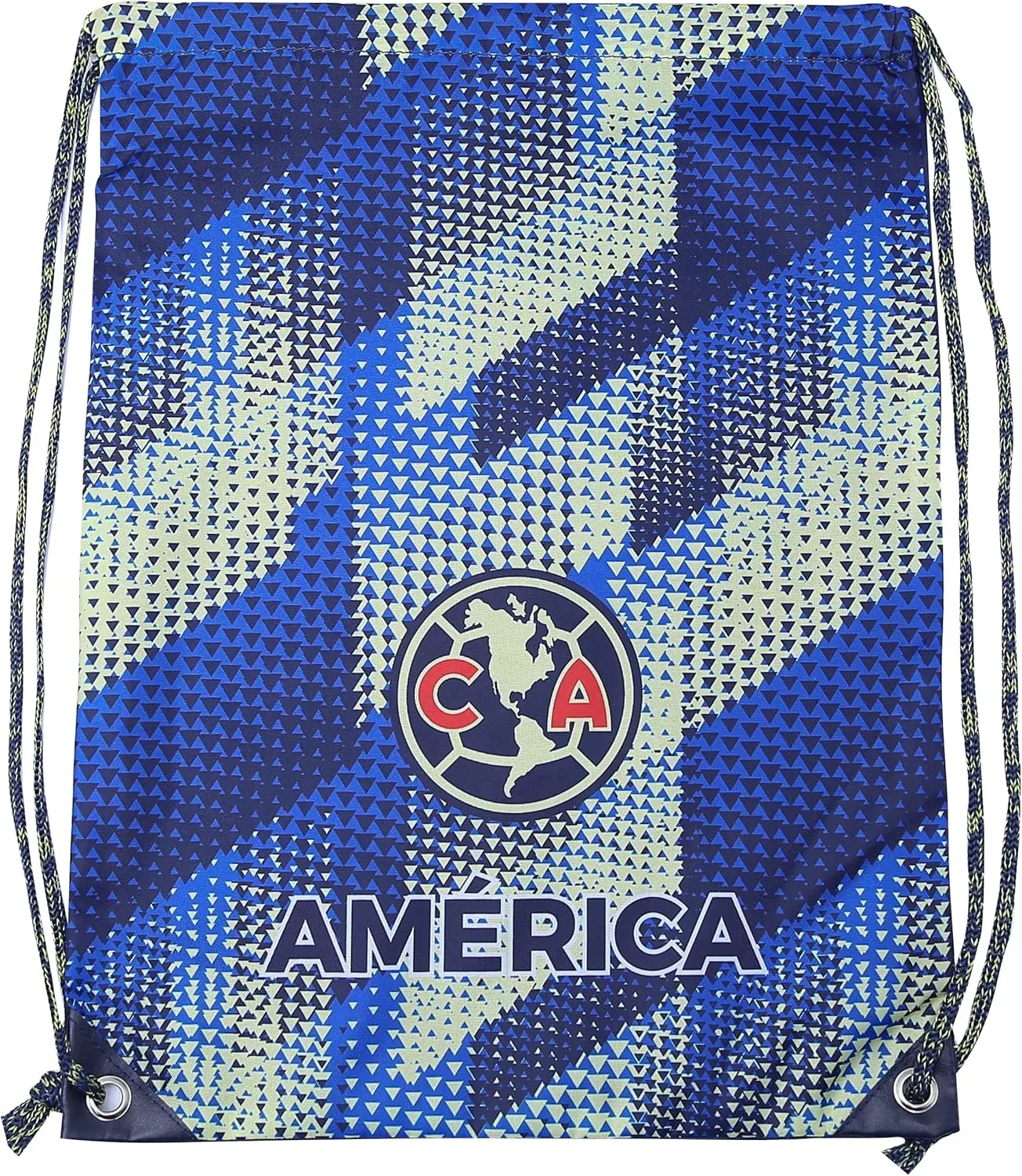 Icon Sports Official Licensed World Soccer Clubs Soccer Drawstring Cinch Bag Pack, Club America Bundle
