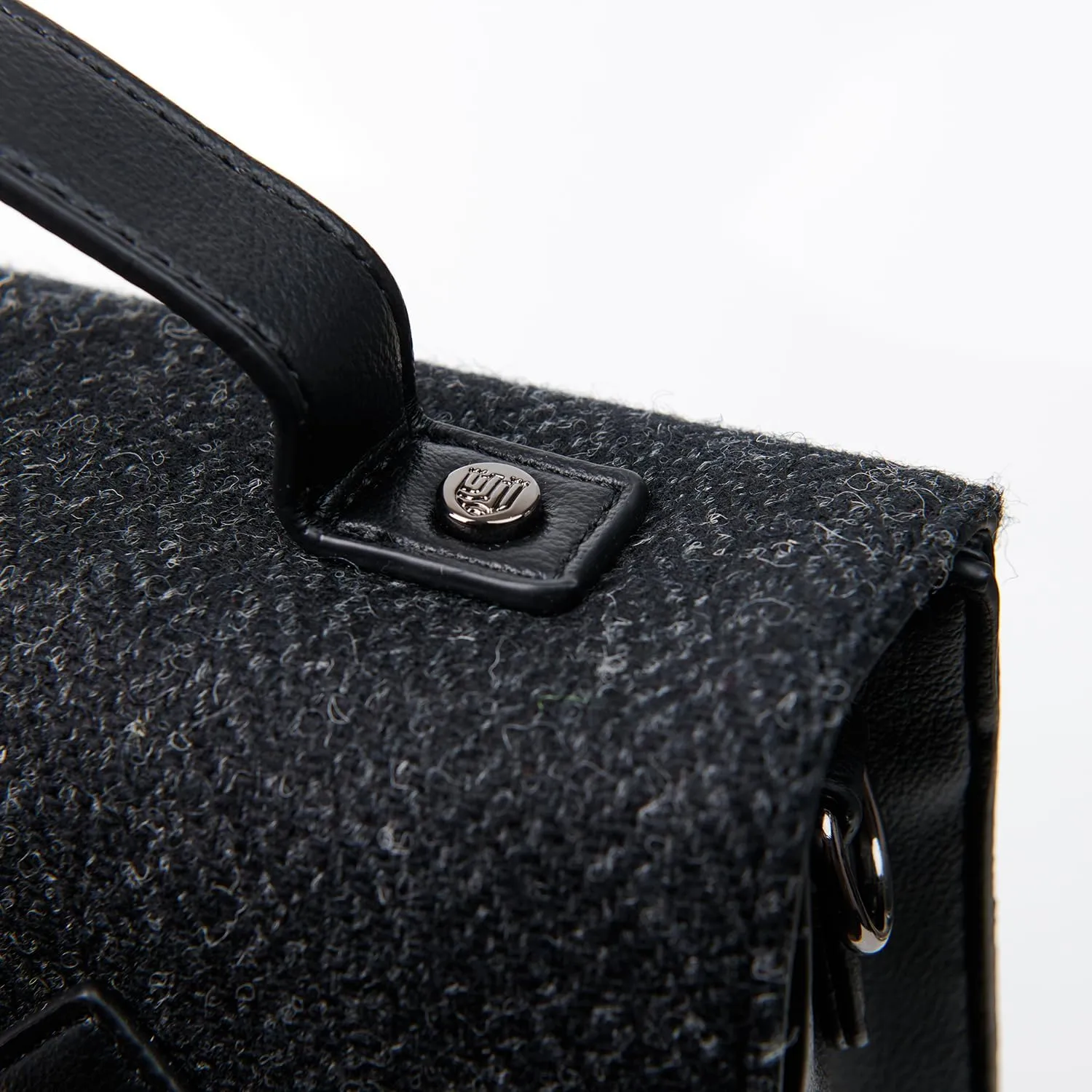 Islander® The Calton Satchel - Ladies Satchel With HARRIS TWEED - Small and Medium