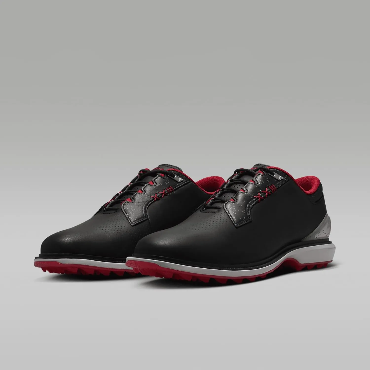 Jordan ADG 5 Golf Shoes (Wide) (FQ7874-100, White/Emerald Rise/Grape Ice)