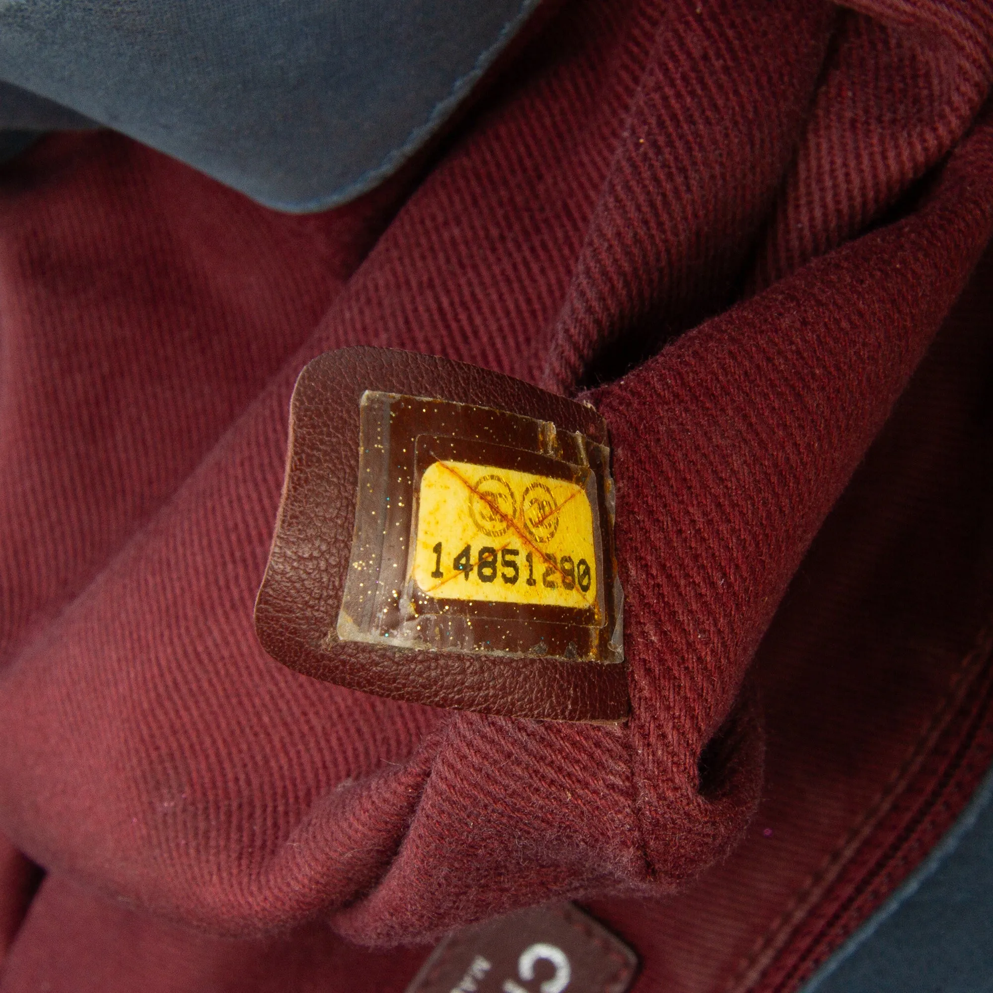 Jumbo Iridescent Calfskin In The Mix Flap