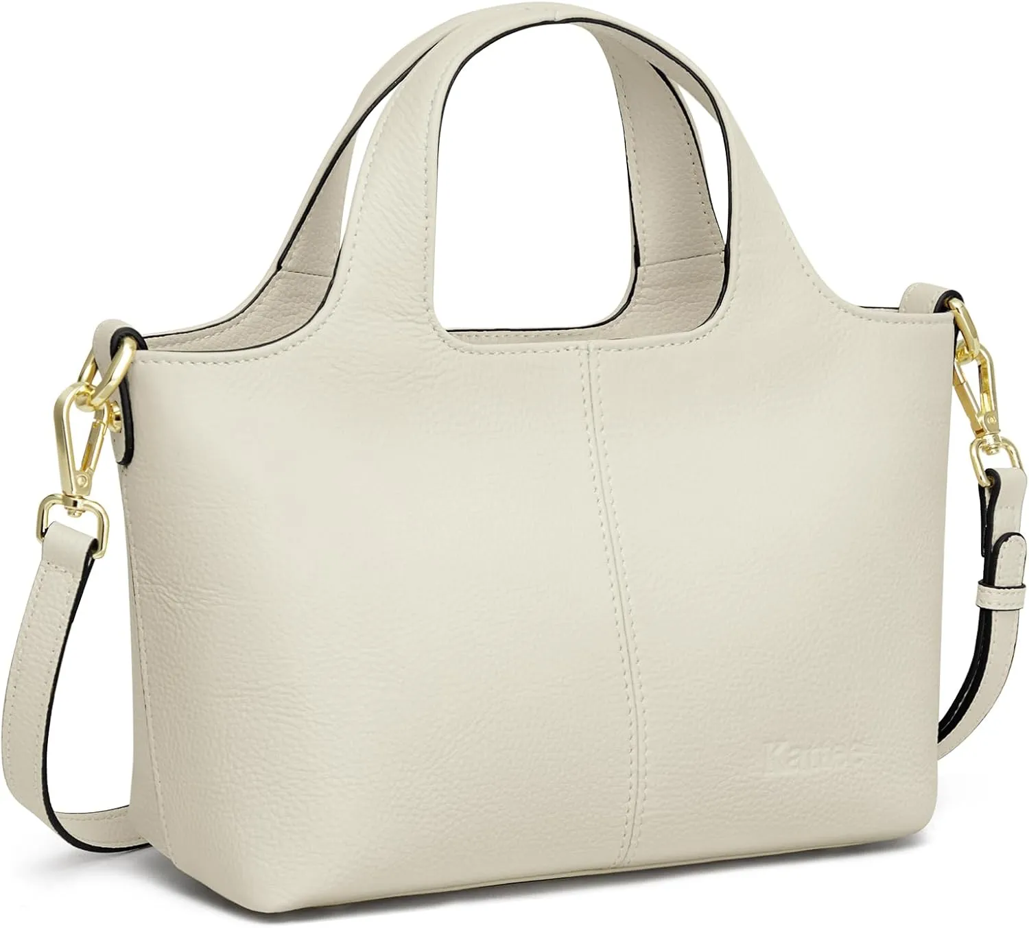 Kattee Leather Crossbody Bags for Women Cross Body Purses,Small Shoulder Tote Bag, Women's Satchel Handbags with Top Handle