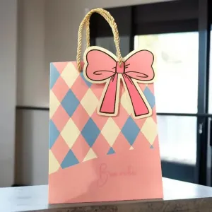Kawaii Bow Paper Gift Bag
