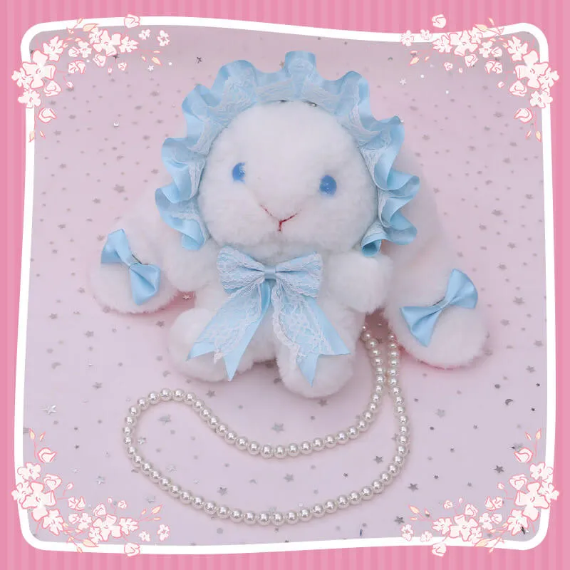 Kawaii Lace Bow Bunny Bag