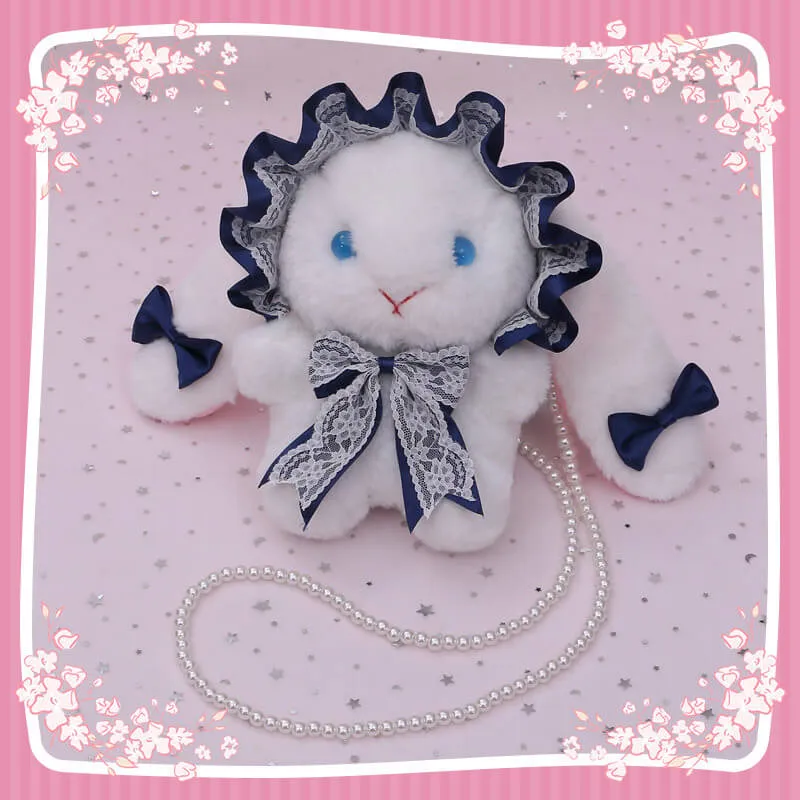 Kawaii Lace Bow Bunny Bag