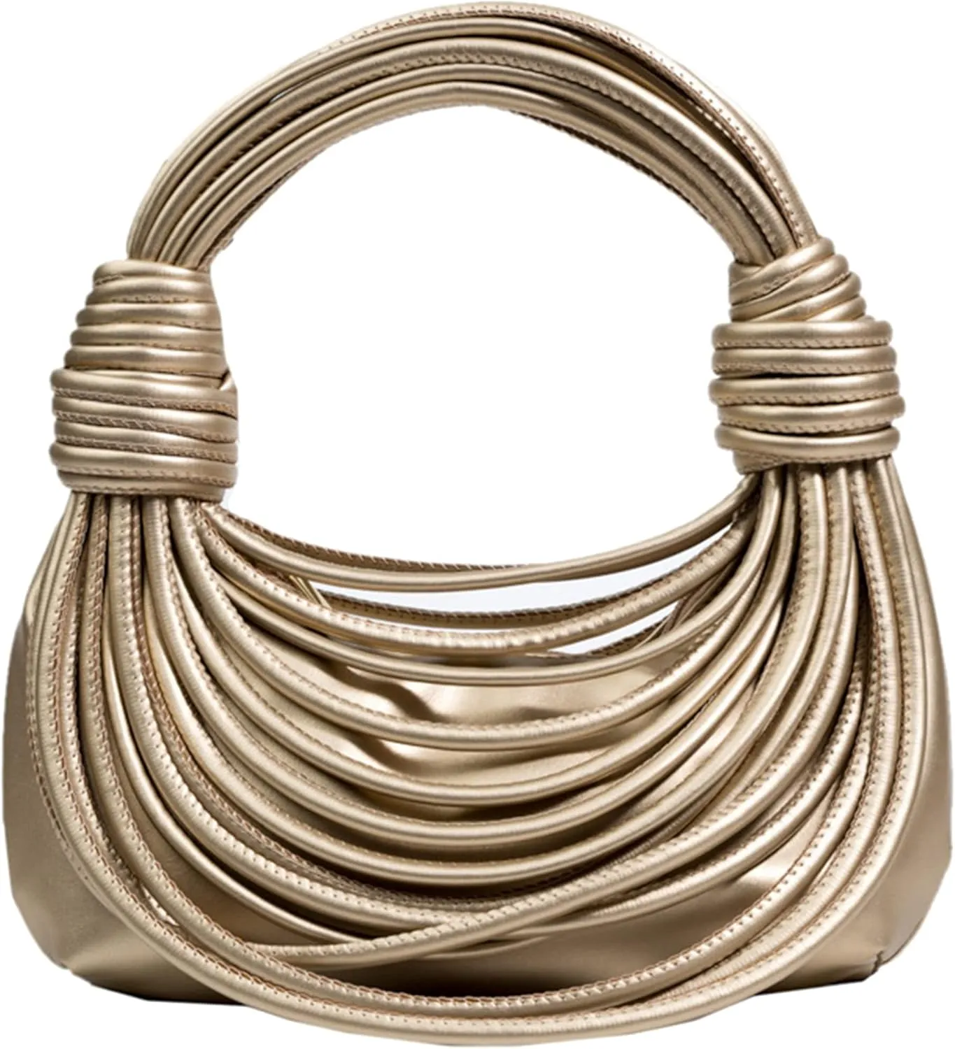 knotted woven tote bag handbag for women Woven Handbag Purse for Women Handwoven Satchel Clutch Purse