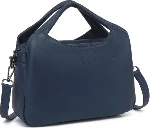 KOGTLA Genuine Leather Purses for Women, Crossbody Shoulder Bags with Top-Handle, Tote Satchel Handbags