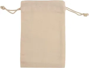 KUPOO 30PS Cotton Bags Cotton Muslin Bags Drawstring Muslin Bag for Wedding Party Favor and DIY Craft (6x8 Inch)