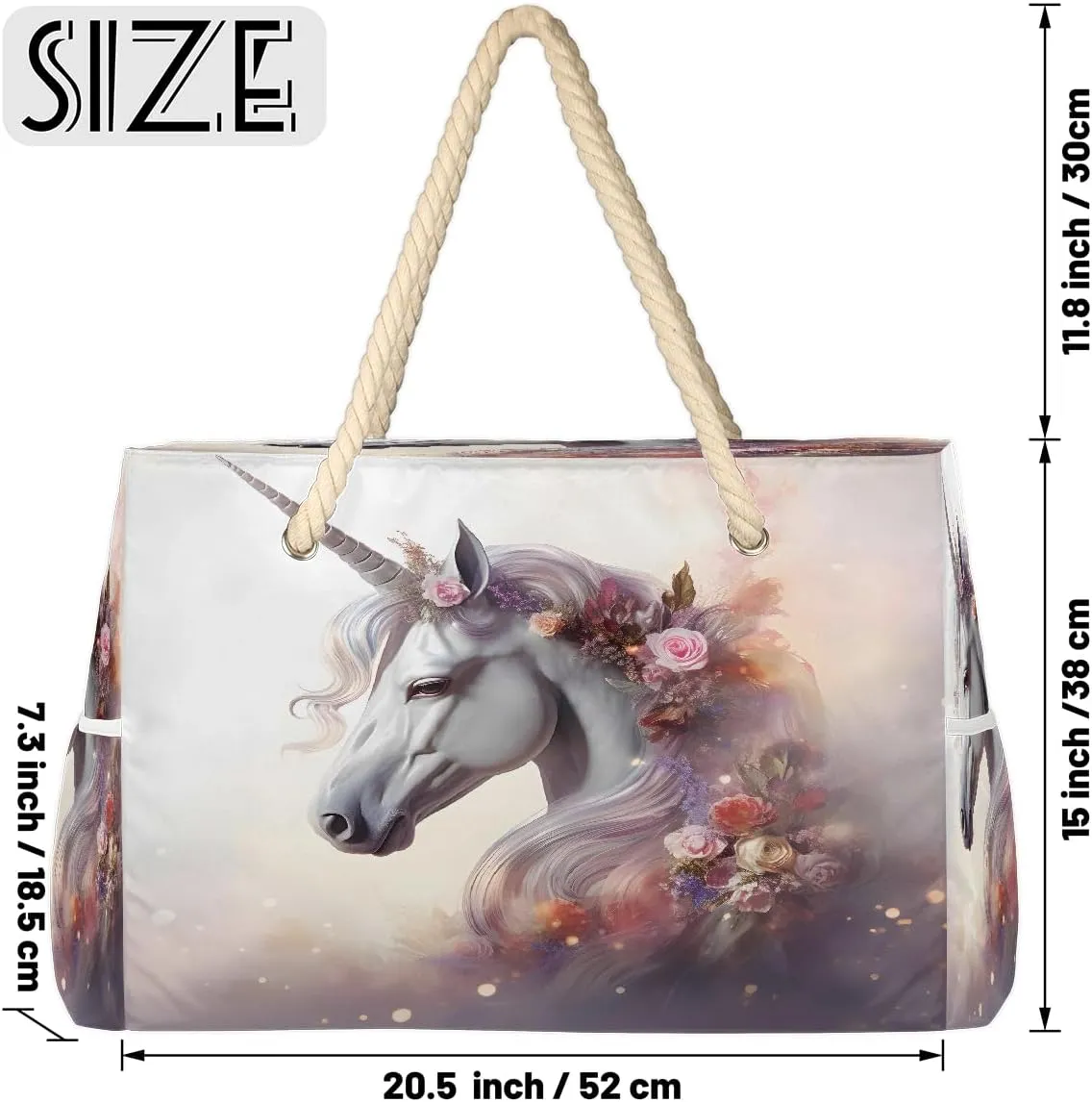 Large Beach Bag with Zipper Beach Bags for Women Water Resistant Swim Pool Bag