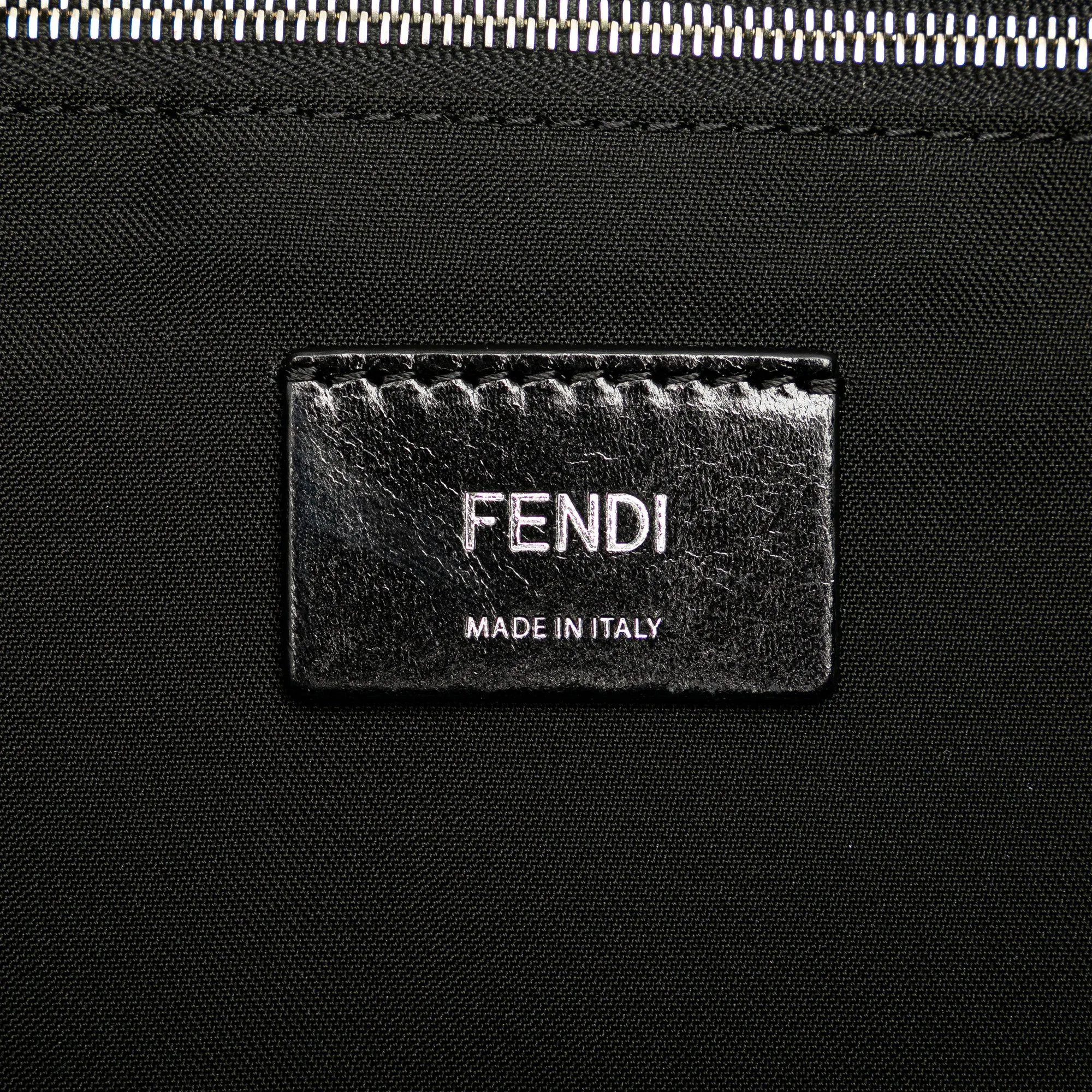 Large Nylon Fendi Faces Tote