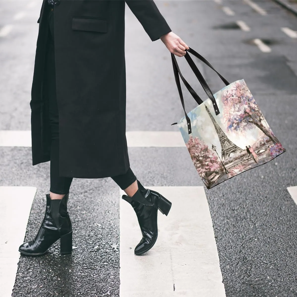 Leather Tote Bag for Women Fashion Shoulder Bag Purses and Handbags Large Capacity Satchel Bags for Work Travel
