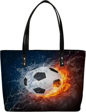 Leather Tote Bag for Women Fashion Shoulder Bag Purses and Handbags Large Capacity Satchel Bags for Work Travel