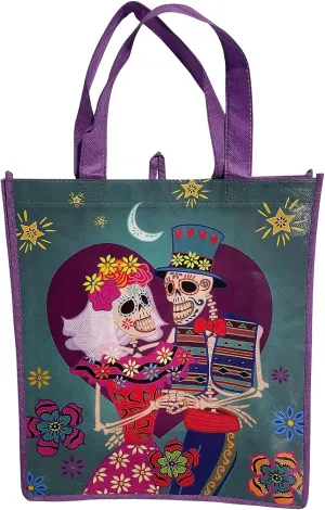 Legacy Licensing Partners Dia De Los Muertos (Day of the Dead) Collectable Large Reusable Tote Bag