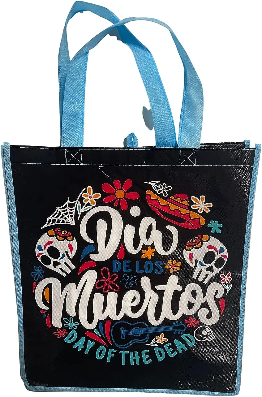 Legacy Licensing Partners Dia De Los Muertos (Day of the Dead) Collectable Large Reusable Tote Bag